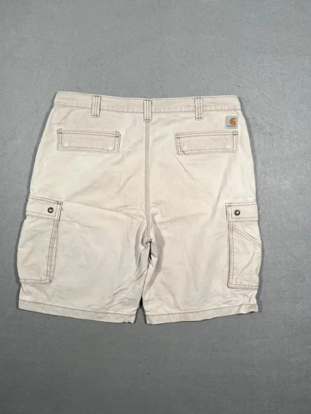 Carhartt Cream Cargo Shorts Workwear Utility W38 I11